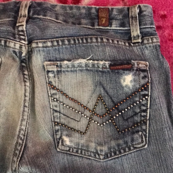 7 for all mankind A pocket jeans - Picture 5 of 5
